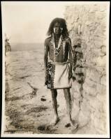 Lot of four silver photographs of Indians