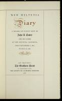 New Helvetia Diary: A Record of Events Kept by John A. Sutter and His Clerks at New Helvetia, California, from September 9, 1845, to May 25, 1848