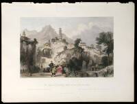 Collection of 102 steel-engraved prints from various title sources from the artwork of Thomas Allom