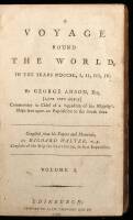 A Voyage Round the World in the Years MDCCCXL, I, II, III, IV. by George Anson, Esq. (Late Lord Anson) Commander in Chief of a Squadron of his Majesty's Ships sent upon an Expedition to the South Seas. Compiled from his Papers by Richard Walter, M.A. Chap