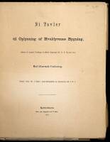 Ni Tavler til Oplysning af Hvaldyrenes Bygning, udforte til utrykte Foredrag af afd&oslash;de Etatsraad Dr. E.F. Eschricht. Med tilh&oslash;rende Forklaring
