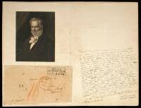 The Life, Travels and Books of Alexander Von Humboldt - with autograph letter signed by Alexander von Humboldt