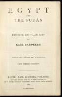 Egypt and the Sudân: Handbook for Travellers