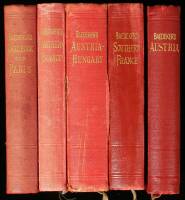 Lot of five volumes, on France and Austria