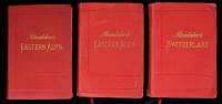 Lot of 3 guidebooks on the Eastern Alps & Switzerland