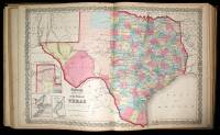 Colton's General Atlas, Containing One Hundred and Seventy Steel Plate Maps and Plans, on One Hundred Imperial Folio Sheets...accompanied by Descriptions, Geographical, Statistical, and Historical by Richard S. Fisher, M.D.