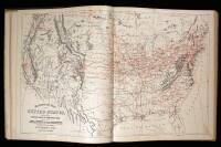 Mitchell's New General Atlas, Containing Maps of the Various Countries of the World, Plans of Cities, Etc. Embraced in Ninety-Three Quarto Maps...Together with Valuable Statistical Tables. Also, a List of Post-Offices of the United States and Territories.