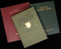 Lot of three railway and highway traffic atlases