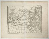 Carte Générale des Découvertes de l'Amiral de Fonte representant la grande probabilité d'un Passage au Nord Ouest par Thomas Jefferys Géographe du Roi à Londres 1768. Cette Carte été traduite par M. de Vaugondy et gravée à Paris en 1772