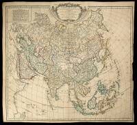 Carte de l'Asie dressée sur les Relations les plus nouvelles, principalement sure les Cartes de Russie, de la Chine, et de la Tartarie Chinoise...