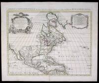 L'Amerique Septentrionale Dress&eacute;e sur les Observations de Mrs. de l'Acedemie Royale des Sciences & quelques autres, & sur les Memoires les plus recens