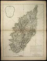 A New Map of the Island and Kingdom of Corsica by Thomas Jefferys, Geographer to the King, with Additions and Improvements