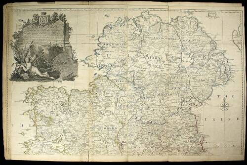 A Map of the Kingdom of Ireland, Divided into Provinces Counties and Baronies...