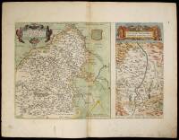 Regionis Biturigum Exactiss: Descriptio per D. Ioannem Calamaeum [on sheet with] Limaniae Topographia Gabriele Symeoneo Auct.