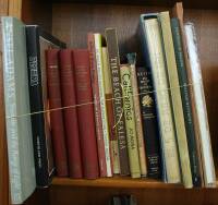 Approx. 17 volumes of Western Art and books on California