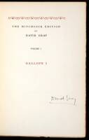Gallops 1 [and] Gallops 2 [and ] Mr. Carteret. The Hitchcock Edition of the Sporting Works of David Gray