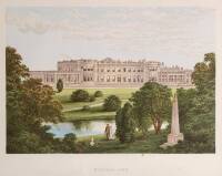 Collection of 18 chromolithograph plates from &ldquo;Abbeys, Castles and Halls of the British Isles&rdquo;