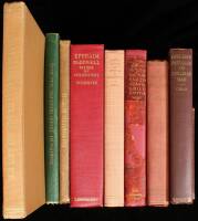 Lot of 8 volumes on doctors, medical researchers, hospitals, etc.