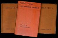 6 Preternatural items: 3 Bram Stoker books, 2 Frankenstein broadsides, and Platt. The Philosophy of the Supernatural.