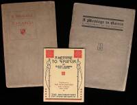 8 items: Chinese Pottery, Elbert Hubbard and 3 Bibliographies