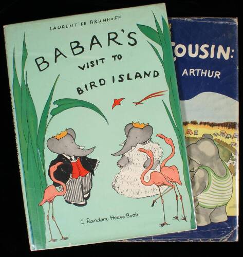 Lot of two volumes in the Babar series by Laurent de Brunhoff