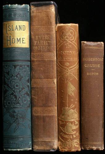 Lot of four books on Castaways and Shipwrecks