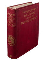 The First Grammar of the Language Spoken by the Bontoc Igorot with a Vocabulary and Texts, Mythology, Folk-Lore, Historical Episodes, Songs