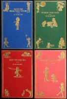 Set of the four Christopher Robin books, finely bound