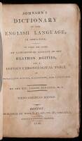 Johnson's Dictionary of the English Language, in Miniature. To Which Are Added, an Alphabetical Account of the Heathen Deities, and a Copious Chronological Table of Remarkable Events, Discoveries, and Inventions