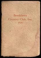 Brooklawn Country Club, Inc. 1928 Year Book