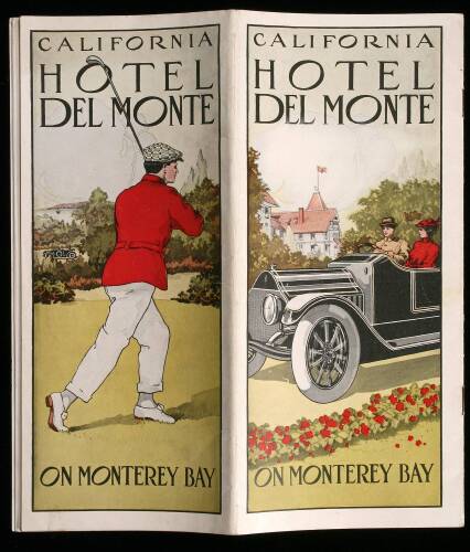 “California Hotel Del Monte, on Monterey Bay” – early souvenir tourist booklet