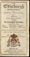 Edinburgh Almanack and Scots Register for 1801