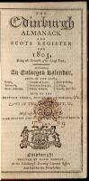 The Edinburgh Almanack and Scots Register for 1803