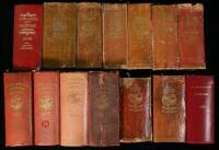 Oliver & Boyd's New Edinburgh Almanac and National Repository - 17 volumes, with years from 1861 to 1910