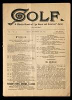 Golf: A Weekly Record of ''Ye Royal and Ancient'' Game. ''Far and Sure.''