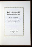 Early Aberdeen Golf: Golfing Small-talk in 1636