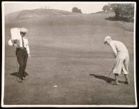 Lot of 2 golf photographs