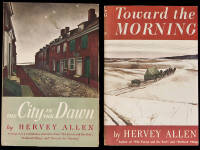 Advance copies of two novels by Hervey Allen - Cover illustrations by Andrew Wyeth