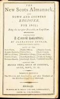 The New Scots Almanack and Town and Country Register for 1805