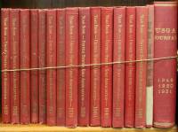 Lot of 16 USGA volumes, Year Books and Journal