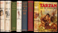 Seven novels by Edgar Rice Burroughs