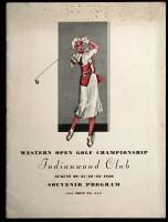 Western Open Golf Championship, Indianwood Club, August 20, 21, 22, 23, 1930. Souvenir Program