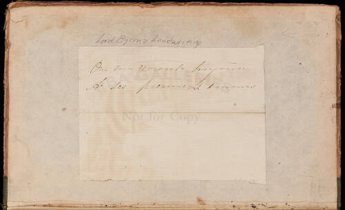 Fugitive Pieces and Reminiscences of Lord Byron.