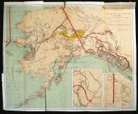 Map of Alaska Showing Known Gold-Bearing Books with Descriptive Text Containing Sketches of the Geography, Geology, and Gold Deposits and Routes to the Gold Fields
