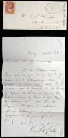 Autograph letter signed by General McClellan