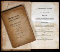 A Chronological History of New-England in the Form of Annals...from the Discovery by Capt. Gosnold in 1602, to the Arrival of Governor Belcher in 1730...