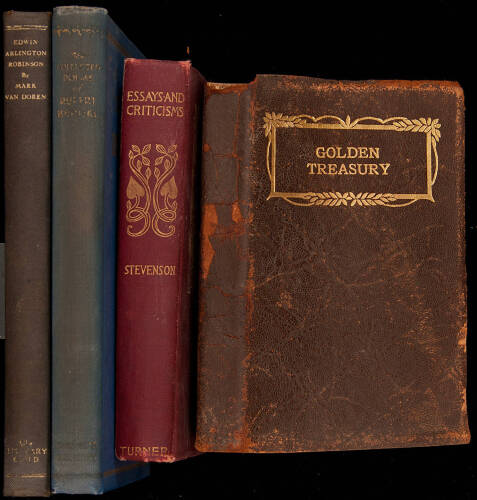 Four volumes, one inscribed by Zane Grey to his wife Dolly, the others signed or with his blindstamp