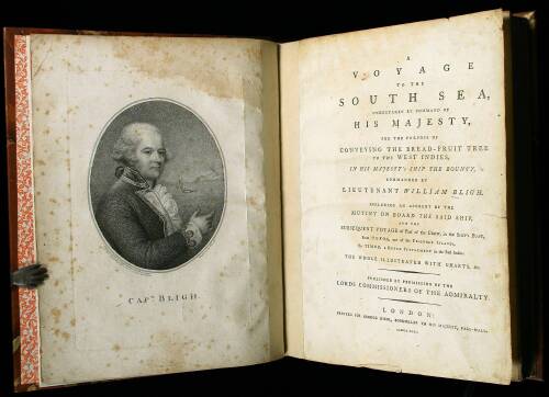 Voyage to the South Sea, Undertaken by Command of His Majesty, for the Purpose of Conveying the Bread-fruit Tree to the West Indies, in His Majesty's Ship The Bounty Commanded by Lieutenant William Bligh. Including an Account of the Mutiny on Board the Sa