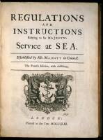 Regulations and Instructions relating to His Majesty's Service at Sea. Established by His Majesty in Council