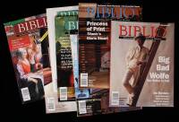 Collection of Biblio Magazine, plus 2 cartography reference books